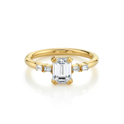 Nozze pure oro naturale 14k/18k di Diamond Ring Wedding Solid dell'oro