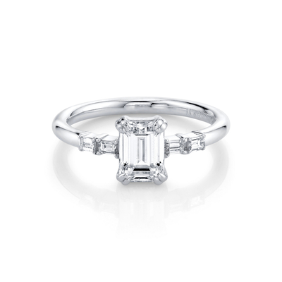 Nozze pure oro naturale 14k/18k di Diamond Ring Wedding Solid dell'oro