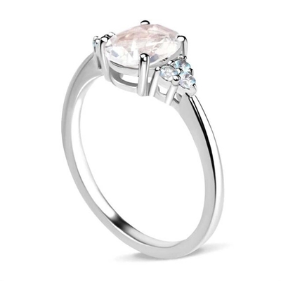 L'ovale di 925 Sterling Silver Rainbow Moonstone Jewelry ha tagliato l'anello di fidanzamento d'annata di Moonstone per le donne