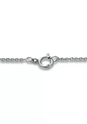 1/3 di ct. t.w. Collana ametista del pendente di viaggio 7-Stone in Sterling Silver