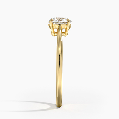 Il laboratorio ovale blu ha creato lo zaffiro e la Cinque-pietra Ring With Silver della CZ