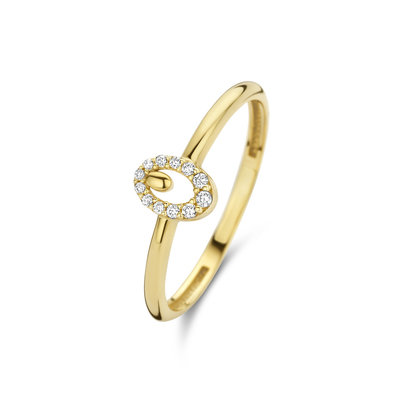 Aimee Diamond Engagement Ring With 0,75 diamanti ovali di carati