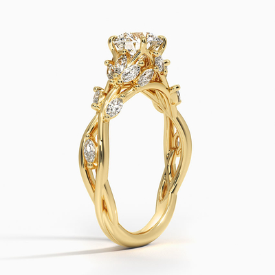 Giardino segreto Diamond Engagement Ring per le donne o le ragazze