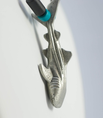 Gioielli di vita di mare della collana del pendente del peltro di vita di mare dello squalo balena per gli amanti dell'oceano