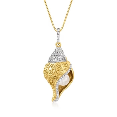 Pendente di vetro delle stelle marine di Murano dell'italiano in oro 18kt sopra Sterling