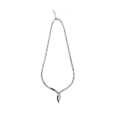 925 con il modello unico di Sterling Silver Greek progetta la collana rotonda di meandro opalino di Bule