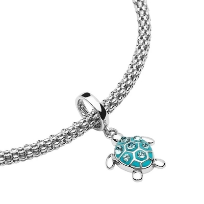 925 perle di Sterling Silver Fish Charm Dangle per i braccialetti &amp; le collane
