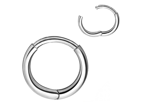 Orecchini del cerchio di Huggie dell'oro del ODM, OEM rotondo classico degli orecchini del perno della cartilagine