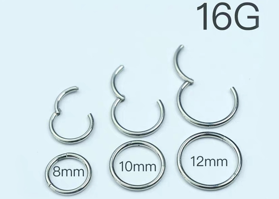 Anello del setto dell'OEM 8mm, gioielli del setto del naso per il regalo di anniversario
