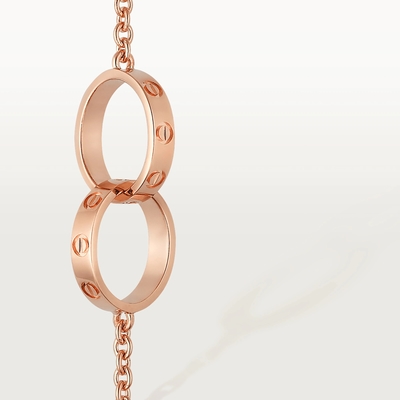 7 peso del braccialetto 3.71g dei gioielli dell'oro solido di pollice di lunghezza 18K per AMORE