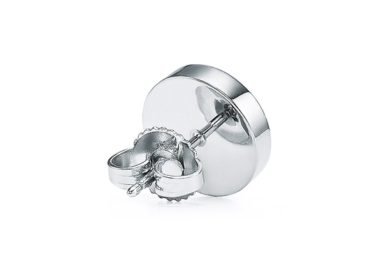 Orecchini del cerchio del turchese del ODM, peso degli orecchini 2.37g del turchese 18k del diametro 9.65mm